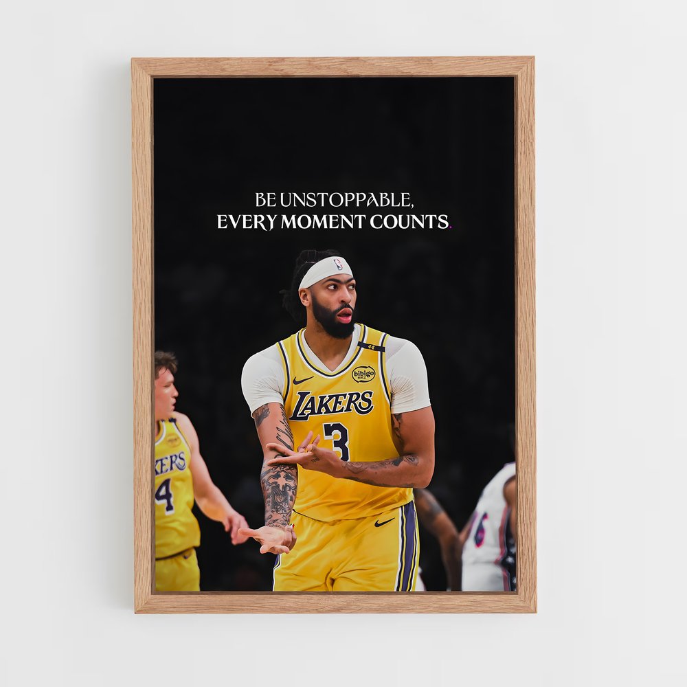 Poster Anthony davis – affiche Basketball (vue 4)